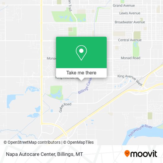 Napa Autocare Center map