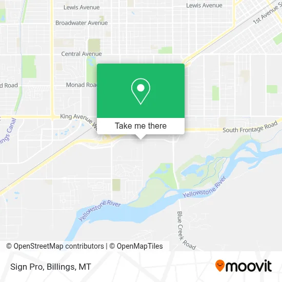 Sign Pro map