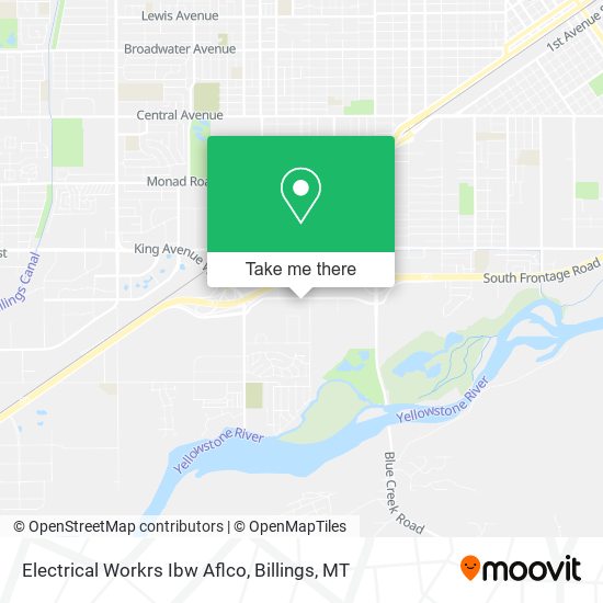 Electrical Workrs Ibw Aflco map