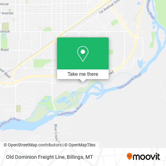 Mapa de Old Dominion Freight Line