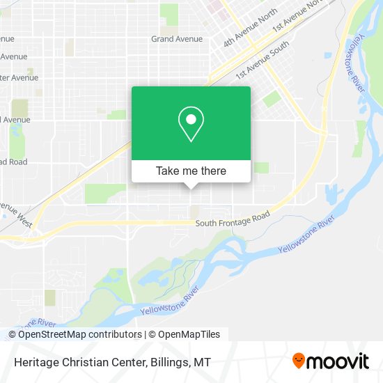 Heritage Christian Center map