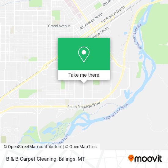B & B Carpet Cleaning map