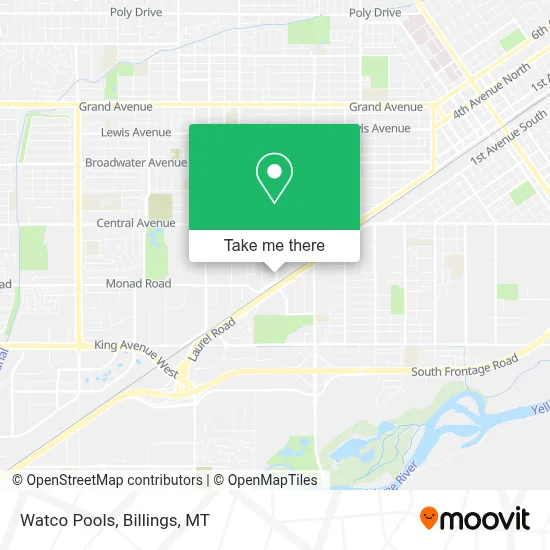 Watco Pools map
