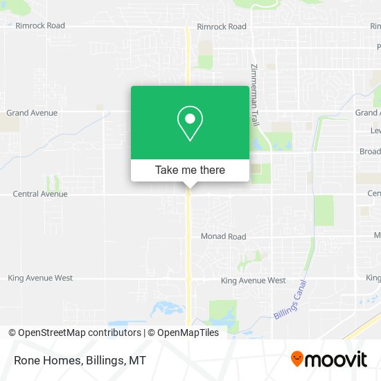 Rone Homes map