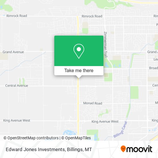 Edward Jones Investments map