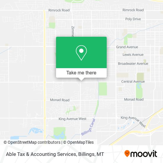 Able Tax & Accounting Services map