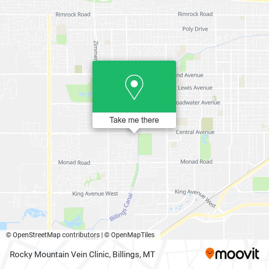 Rocky Mountain Vein Clinic map