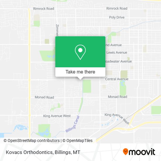 Kovacs Orthodontics map