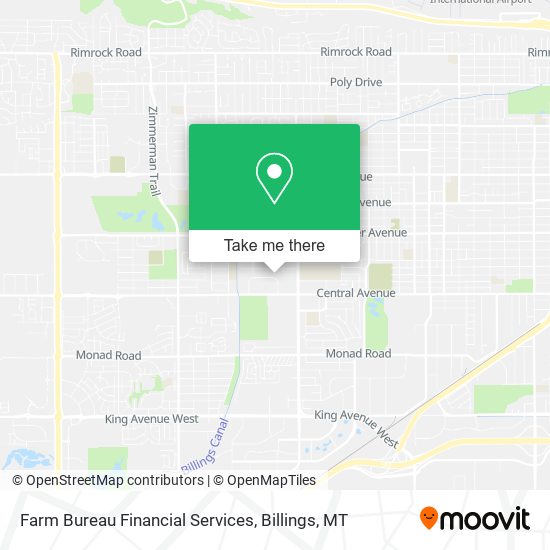 Farm Bureau Financial Services map