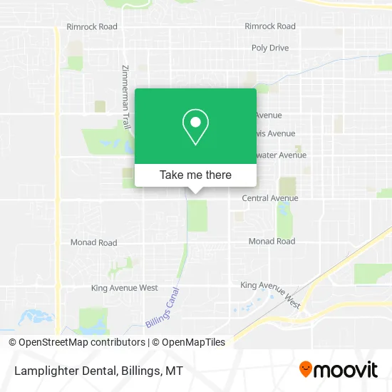 Lamplighter Dental map