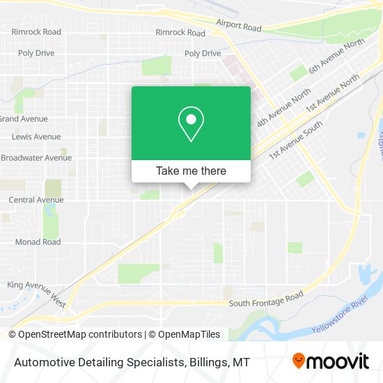 Automotive Detailing Specialists map