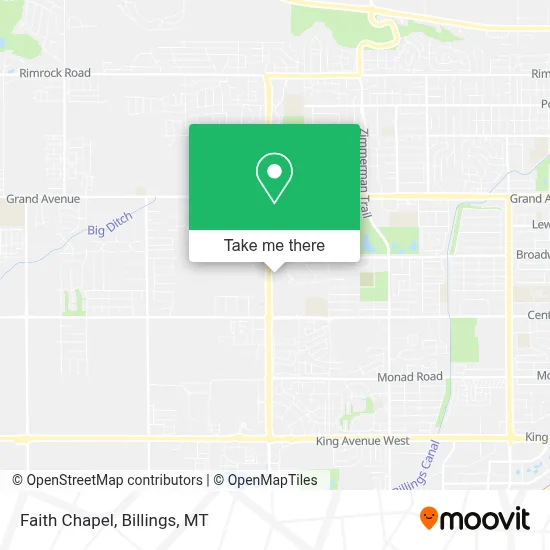 Faith Chapel map