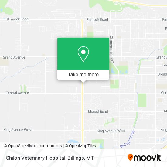 Shiloh Veterinary Hospital map