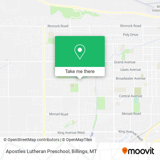 Apostles Lutheran Preschool map