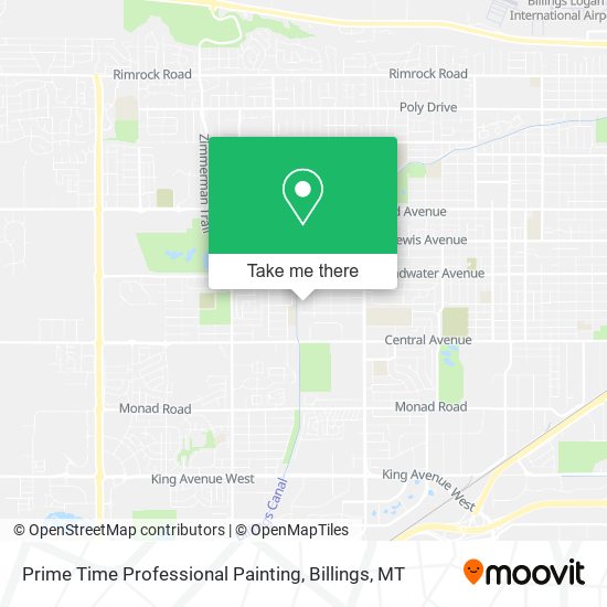 Prime Time Professional Painting map