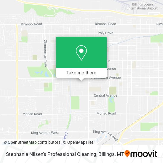 Stephanie Nilsen's Professional Cleaning map