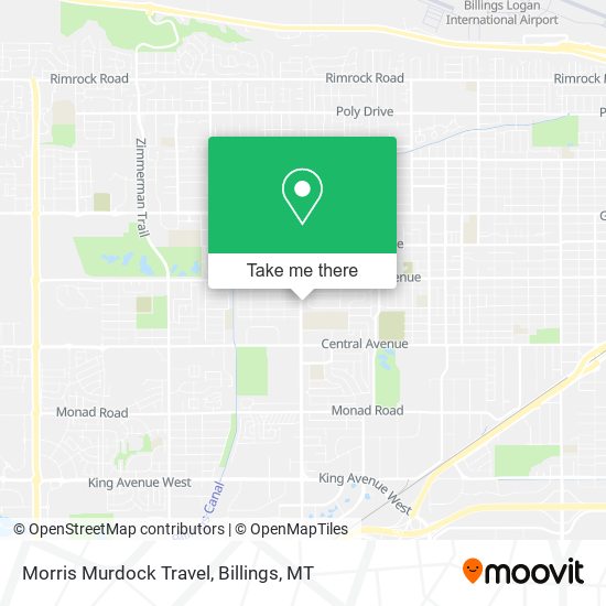 Morris Murdock Travel map