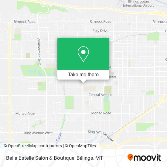 Bella Estelle Salon & Boutique map