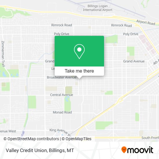 Valley Credit Union map