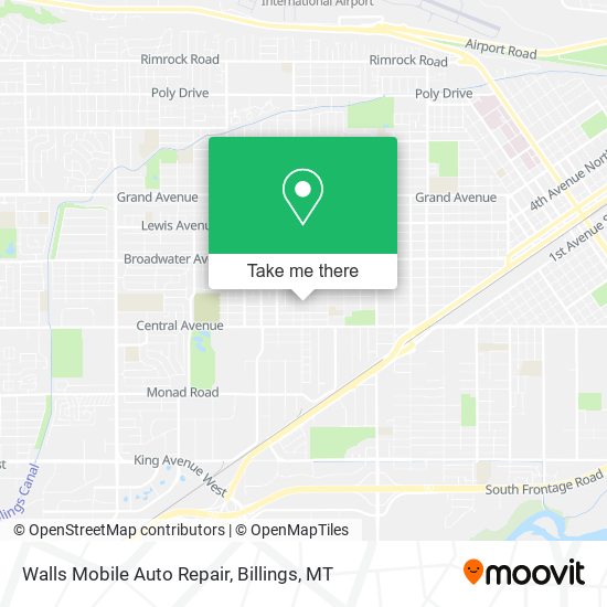 Walls Mobile Auto Repair map