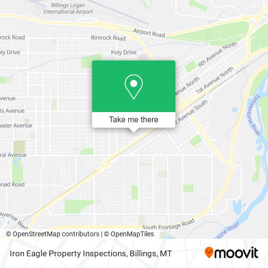 Iron Eagle Property Inspections map