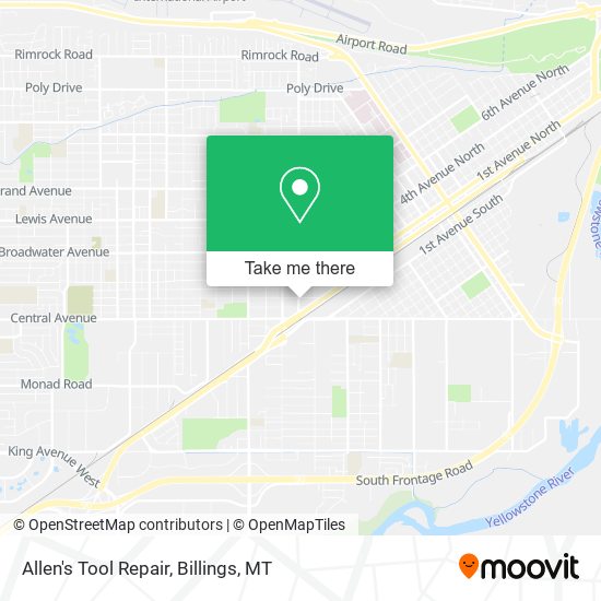 Allen's Tool Repair map