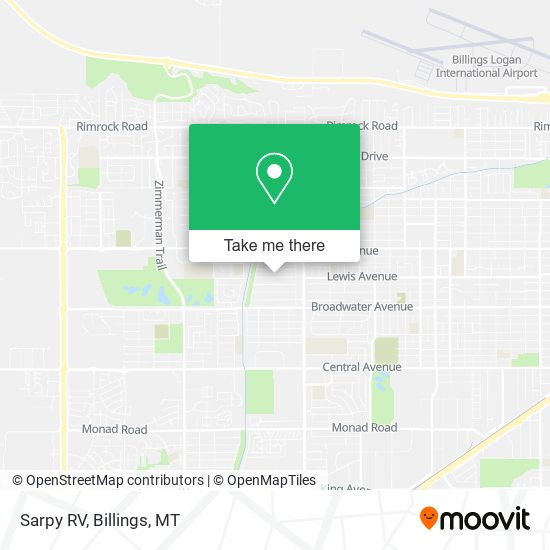 Sarpy RV map