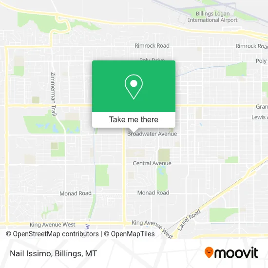 Nail Issimo map