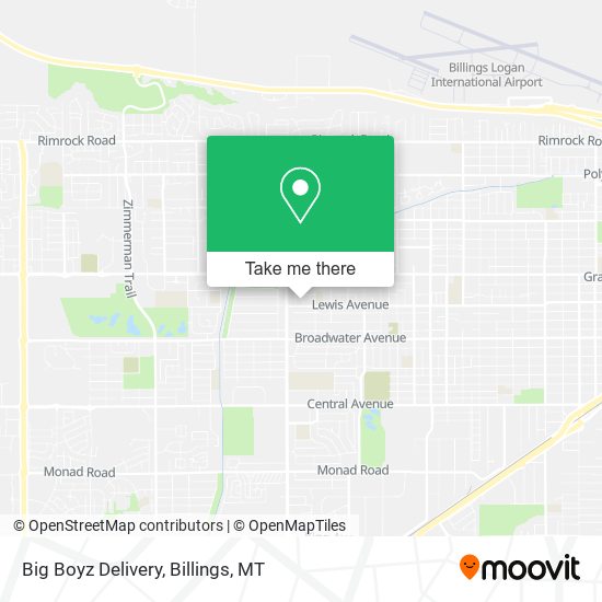 Mapa de Big Boyz Delivery