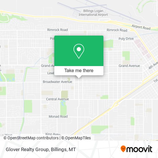 Glover Realty Group map