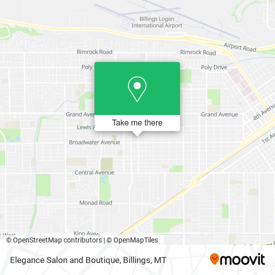 Elegance Salon and Boutique map