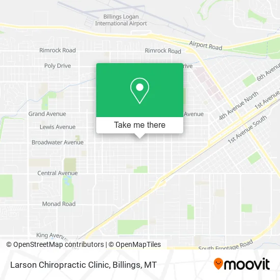 Larson Chiropractic Clinic map