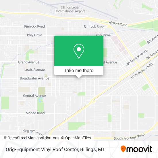Orig-Equipment Vinyl Roof Center map