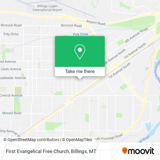 First Evangelical Free Church map