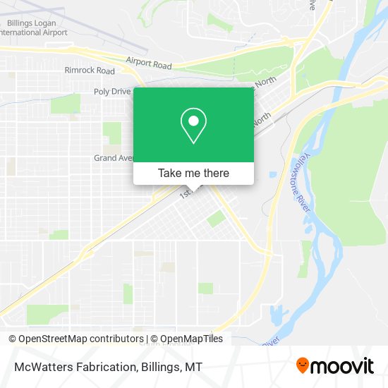 McWatters Fabrication map