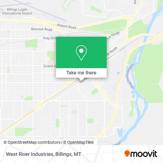 West River Industries map