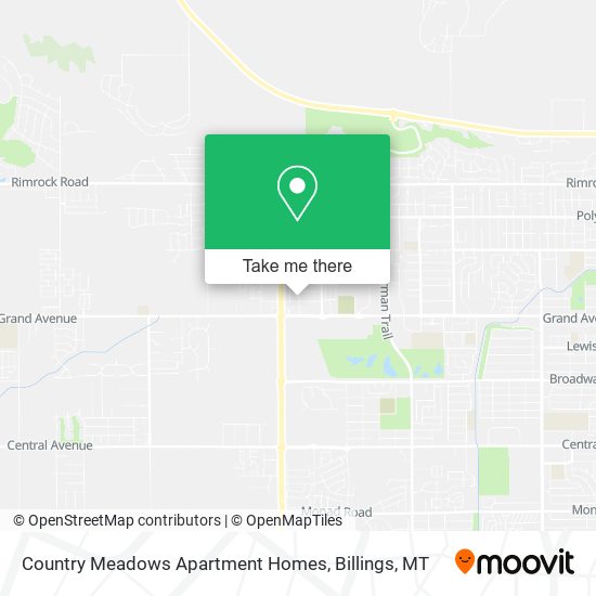 Country Meadows Apartment Homes map