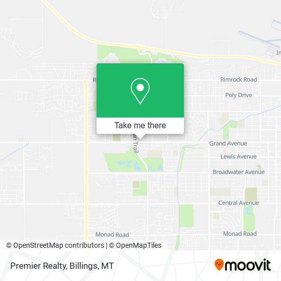 Premier Realty map