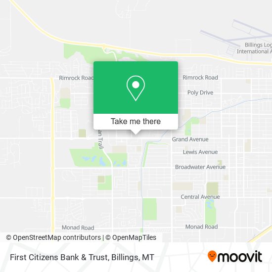 First Citizens Bank & Trust map