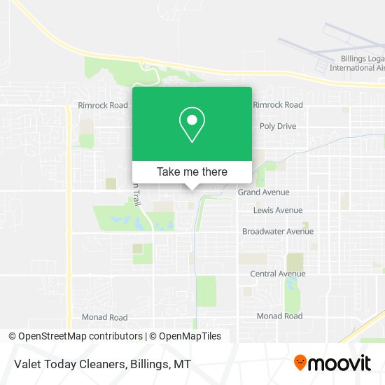 Valet Today Cleaners map