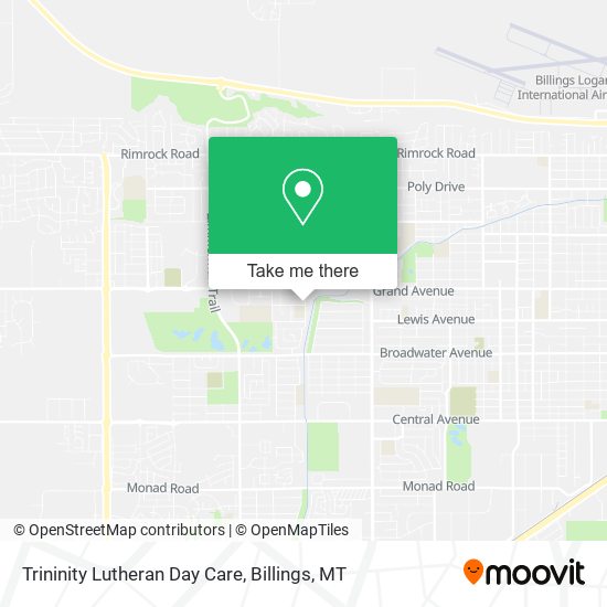 Mapa de Trininity Lutheran Day Care