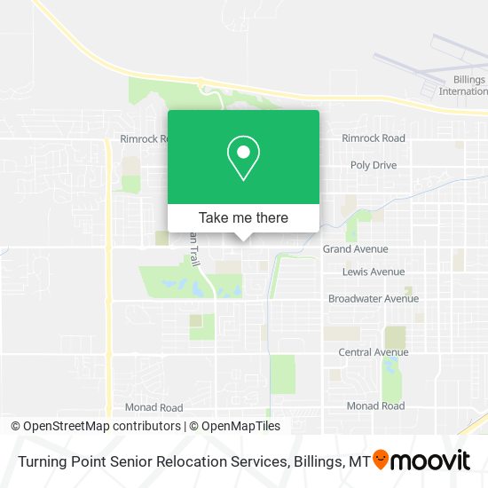 Turning Point Senior Relocation Services map