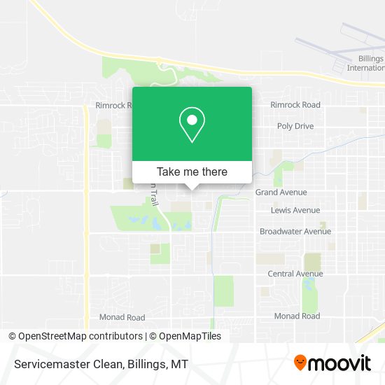 Servicemaster Clean map