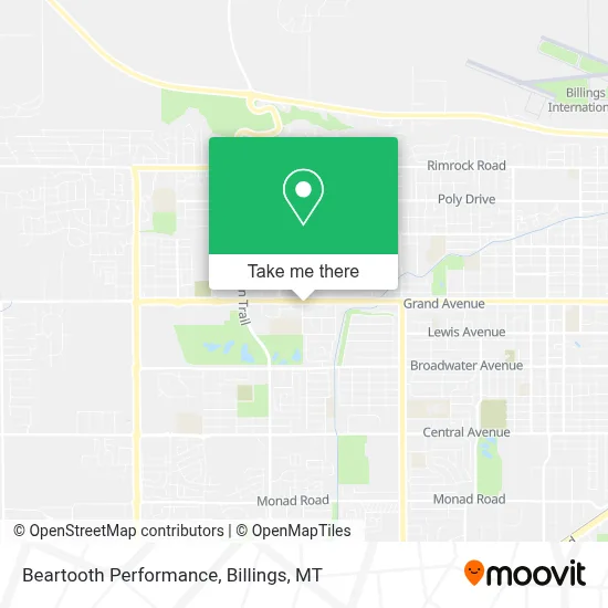 Beartooth Performance map