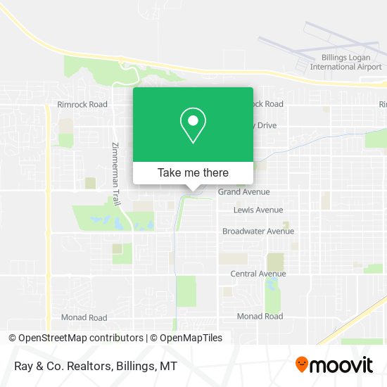 Ray & Co. Realtors map