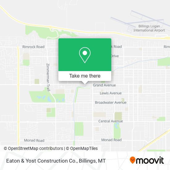 Eaton & Yost Construction Co. map