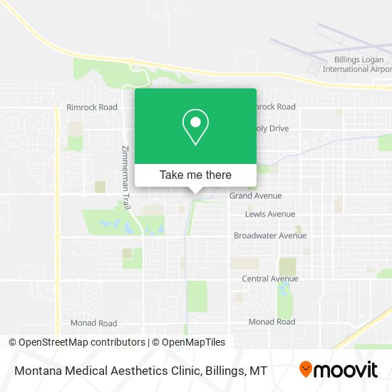 Montana Medical Aesthetics Clinic map