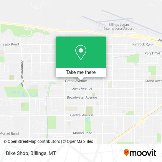 Bike Shop map