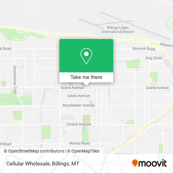 Cellular Wholesale map