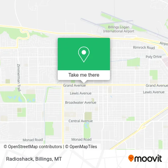Radioshack map